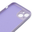 Case for iPhone 15, Silicone Lite, purple