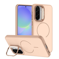 Skin-touch case with MagSafe stand for Samsung Galaxy A57 5G, desert gold