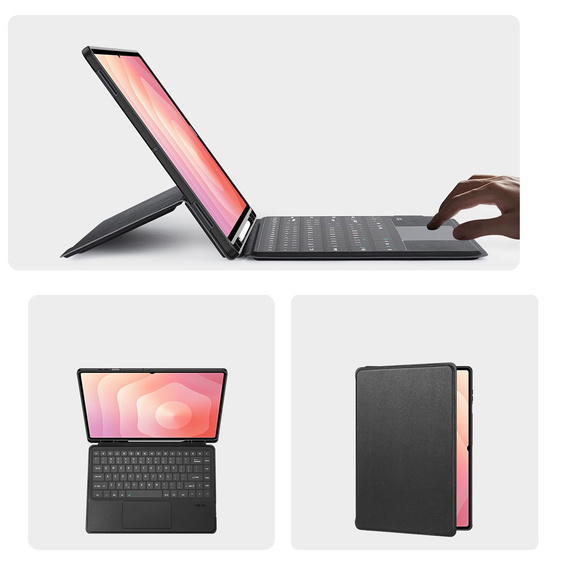 Dux Ducis DK Series Keyboard Case for Samsung Galaxy Tab S11 Ultra, Black