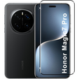 3D Tempered Glass for Honor Magic 7 Pro, black frame