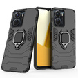 Case for Vivo Y16 4G, Kickstand Ring, black