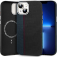 MagSafe's iPhone 13 Case, Carbon Fiber, black / blue
