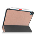 Case for iPad 10.9 2022 10 Gen, Smartcase with stylus space, pink