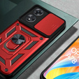Case for Oppo A78 4G, CamShield Slide, red