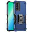 Case for Motorola Moto G22, Dual-Layer Armor, blue
