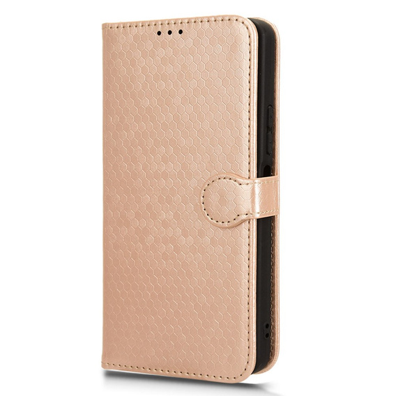 Flip case for Xiaomi Redmi A3, Wallet Rhombus, pink