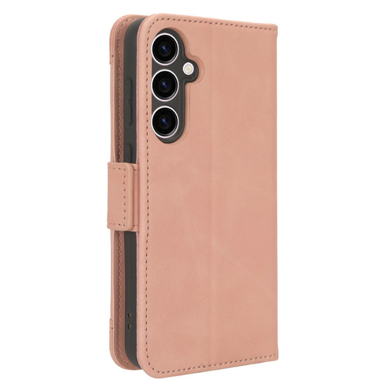 Flip case for Samsung Galaxy S23 FE, Card Slot, pink