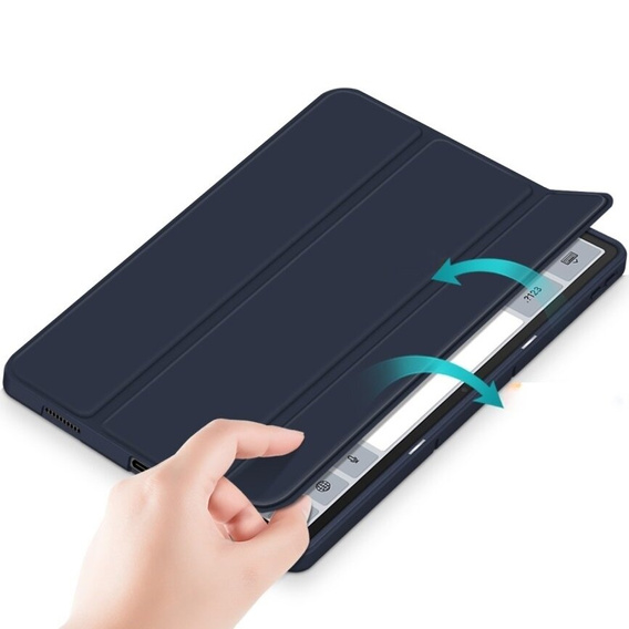 Case for Lenovo Tab P12, Smartcase with stylus space, dark blue