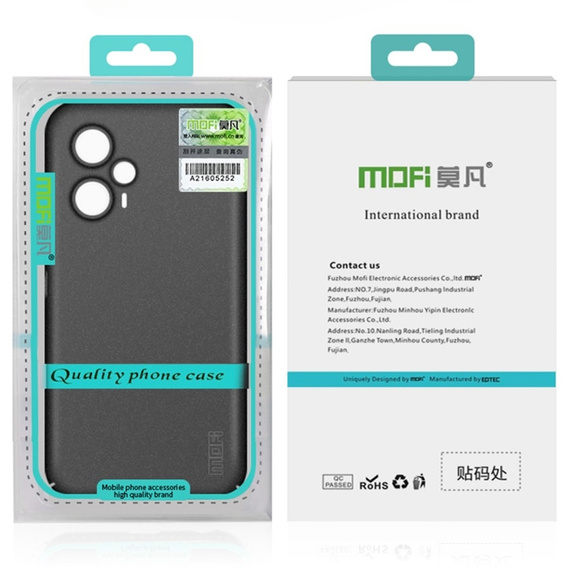 MOFI Slim Case for Xiaomi POCO F5, black