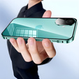 Case for iPhone 16, Magnetic Dual Glass, green