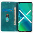 Case for Motorola Edge 30 Neo, Wallet Litchi Leather, green
