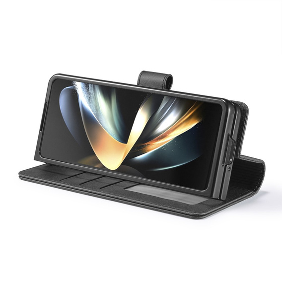 Flip case for Samsung Galaxy Z Fold6 5G, LC.IMEEKE, black