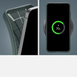 Spigen case for Samsung Galaxy S24, Liquid Air, green + 9H Tempered Glass