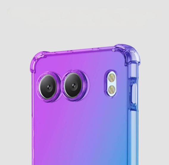 Case for OnePlus Nord 4, Gradient Dropproof, Purple / blue