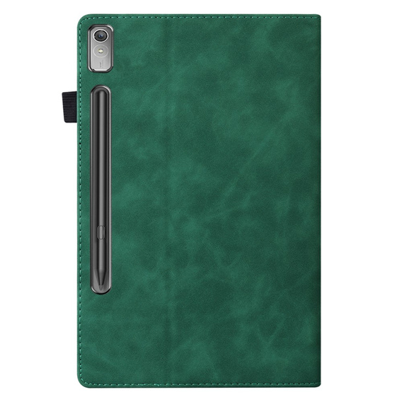 Case for Lenovo Tab P11 Pro Gen 2 TB132FU TB132XU 11.2", Classic, with space for stylus, green