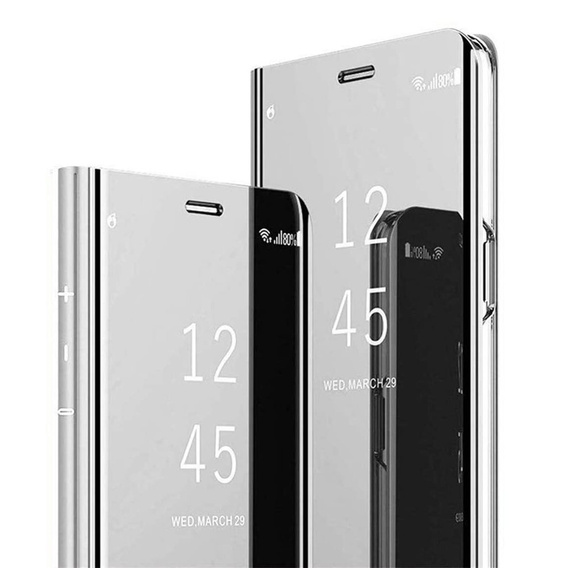 Case for Samsung Galaxy A22 5G, Clear View, silver