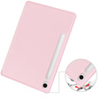 Case for Samsung Galaxy Tab S10 FE+ Plus, Smartcase with stylus space, pink