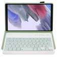 Case + keyboard Samsung Galaxy Tab A7 Lite 8.7 T220 / 225, light green