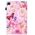 Case for Lenovo Tab M10 Plus 10.6 Gen 3 125F/128F, flowers and butterfly