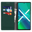 Leather case for Samsung Galaxy S20 Ultra, ERBORD Grain Leather, green