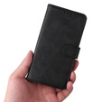 Flip case for Samsung Galaxy A34 5G, Leather Wallet, black