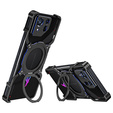 Case for ASUS ROG Phone 8 5G / 8 Pro 5G, Kickstand Bumper, with lens cover, for MagSafe, black / blue