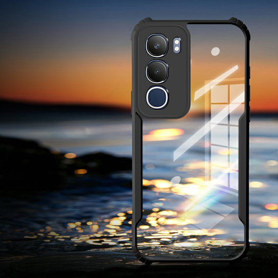 Case for Vivo Y19s, AntiDrop Hybrid, black