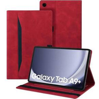Case for Samsung Galaxy Tab A9+, Classic, with space for stylus, red