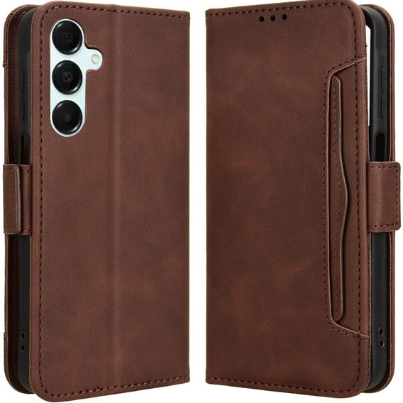 Flip case for Samsung Galaxy A16, Card Slot, brown