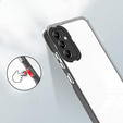 Case for Samsung Galaxy A14 5G, Fusion Hybrid, transparent / black