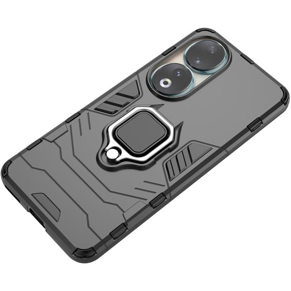 Case for Honor 90, Kickstand Ring, black