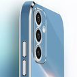 Case for Samsung Galaxy A55 5G, Glamour CamShield, blue