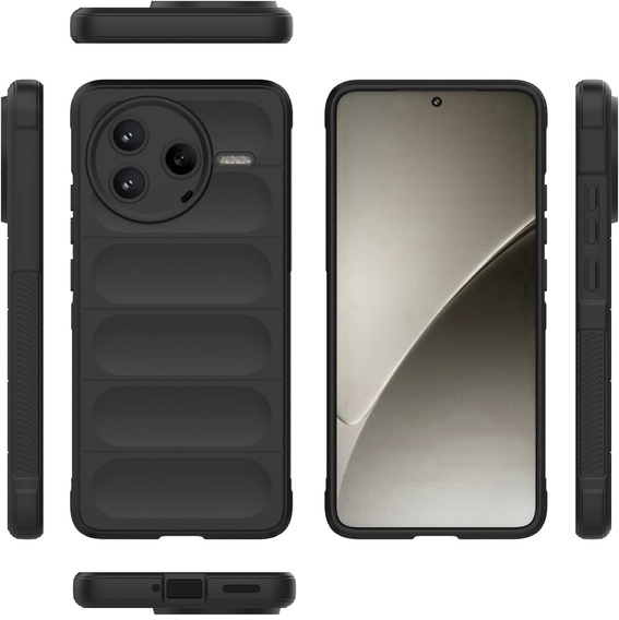 Case for Xiaomi Poco F7 Pro, Gaming Shockproof, black