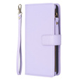 Flip case for Xiaomi Redmi Note 13 Pro 4G / Xiaomi Redmi Note 14S / Xiaomi Poco M6 Pro 4G, Wallet Zipper Pocket, purple