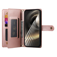 Flip case for Xiaomi Poco X7 Pro 5G, Wallet Zipper Pocket, pink