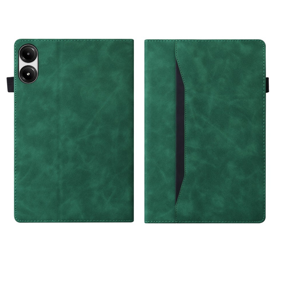 Case for Xiaomi Redmi Pad Pro / Xiaomi Poco Pad, Classic, with space for stylus, green