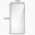 2x ERBORD 3D tempered glass for Samsung Galaxy S25 FE