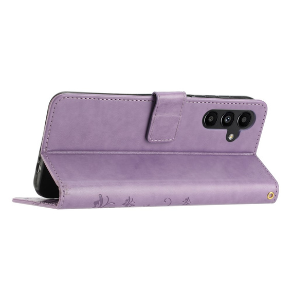 Flip case for Samsung Galaxy A14 4G/5G, Mandala Flower, purple
