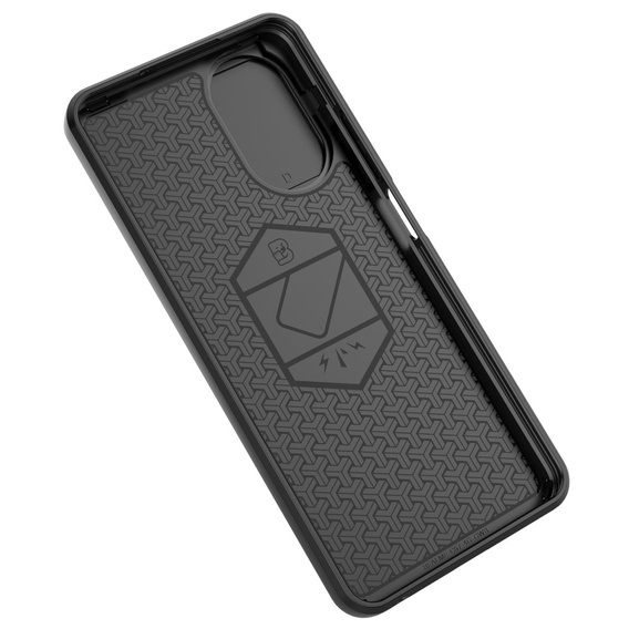 Case for Realme C67 4G, KickStand Camera Lens, black