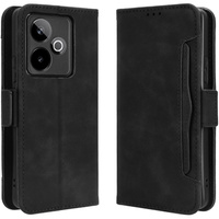 Flip case for Realme GT 7 / 7T, Card Slot, black