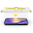 2x Tempered Glass for Samsung Galaxy S24+ Plus / S25+ Plus, ERBORD Easy App 9H Screen Protector