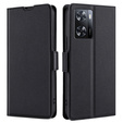 Flip case for Oppo A57s, Wallet Thin Magnet, black