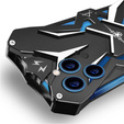 Armored case for iPhone 14 Pro, Aluminum Alloy, black