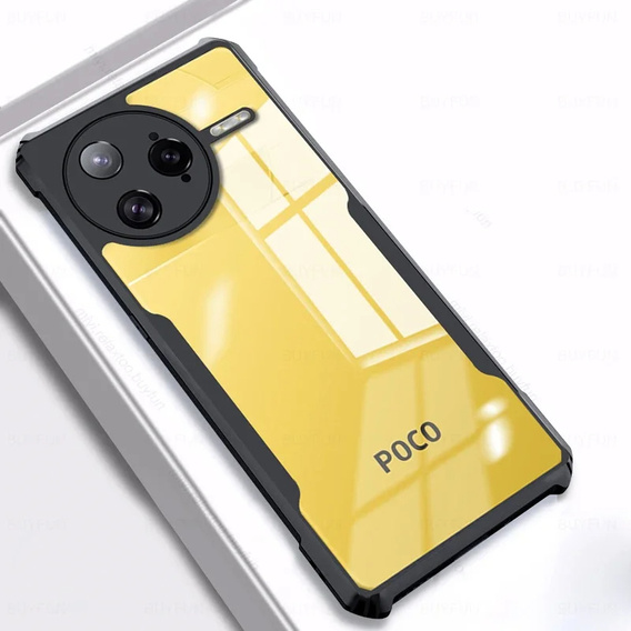 Case for Xiaomi Poco F7 Ultra, AntiDrop Hybrid, black