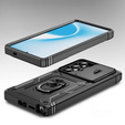 Case for Samsung Galaxy S25 Ultra, KickStand Camera Lens, black