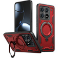 Case for Xiaomi 14T, Military MagSafe, red