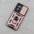 Case for Motorola Edge 40, CamShield Slide, pink rose gold
