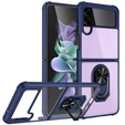 Case for Samsung Galaxy Z Flip4 5G, Clear Ring, blue