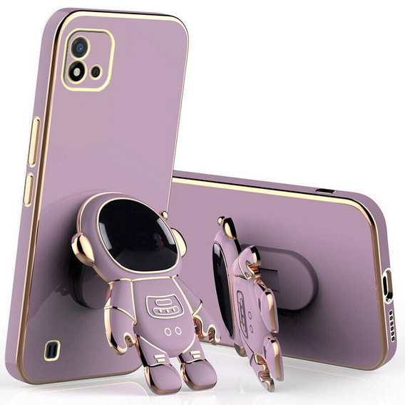 Case for Realme C11 2021/ C20, Astronaut, purple