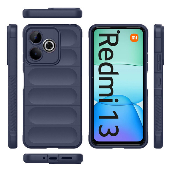 Case for Xiaomi Redmi 13, Gaming Shockproof, dark blue